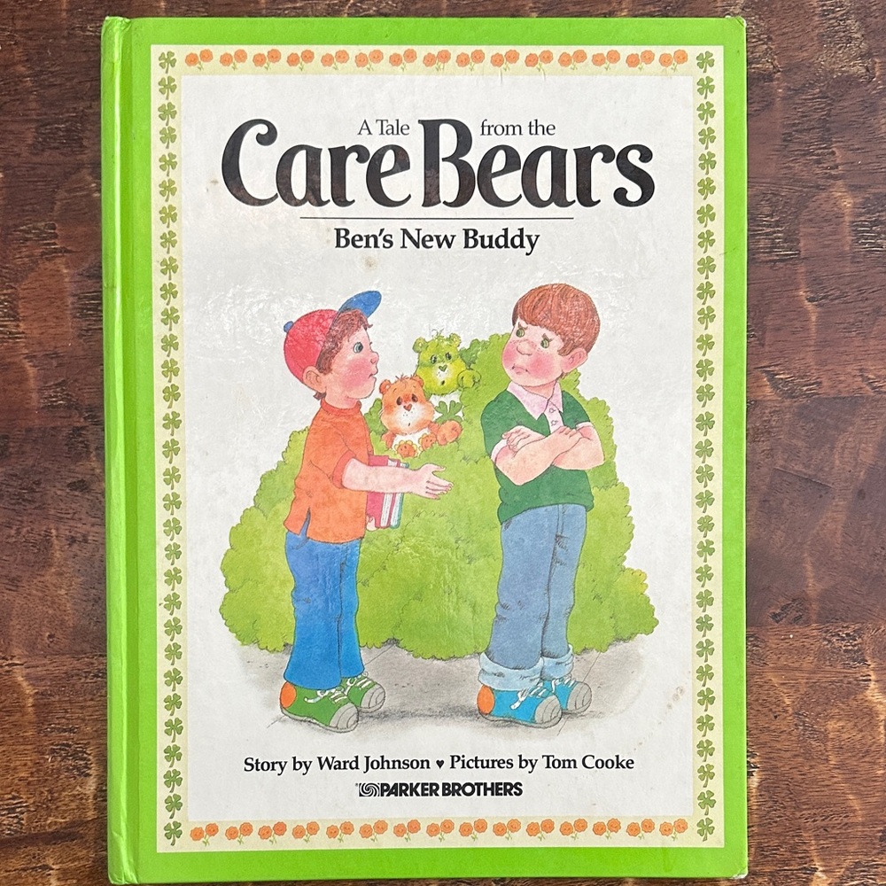 Vintage - A Tale from the Care Bears: Ben’s New Buddy Book